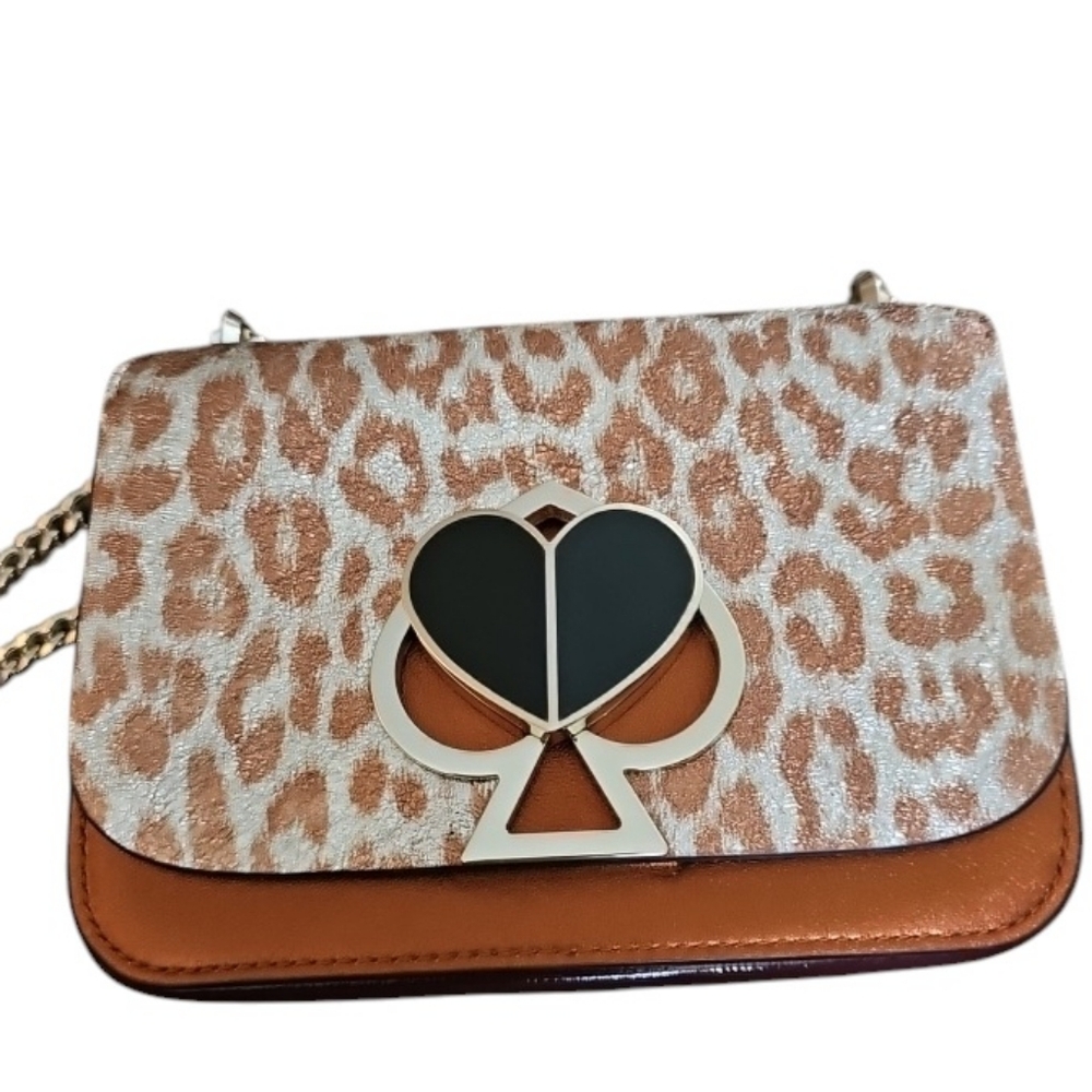 ♠️ KATE SPADE Nicola Twistlock convertible shoulder to crossbody bag - Picture 11 of 15